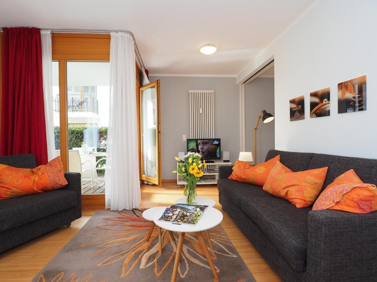 Kaiservillen Heringsdorf - Ferienwohnung Mit 1 Schlafzimmer Und Terrasse D201 Ngoại thất bức ảnh